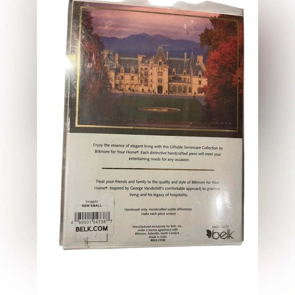 NIB Biltmore Spreader Set Silver and Red Beaded Spreaders